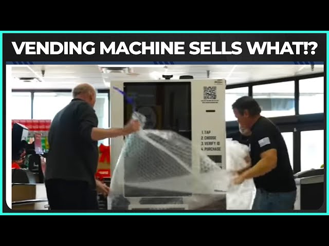 You WON'T Believe What These Grocery Store Vending Machines Sell