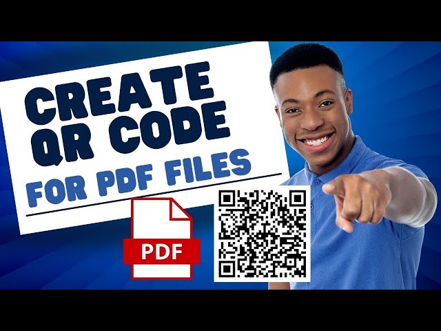 How To Create QR Code For PDF File