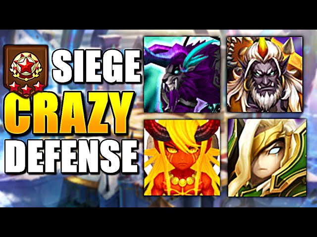 This Guild's ZERATU Defense Teams Made Me So Nervous! (Summoners War G3 Siege)