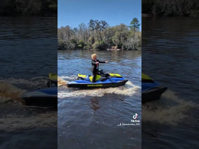 Trump vs Biden Sea-Doo Launch 🤣