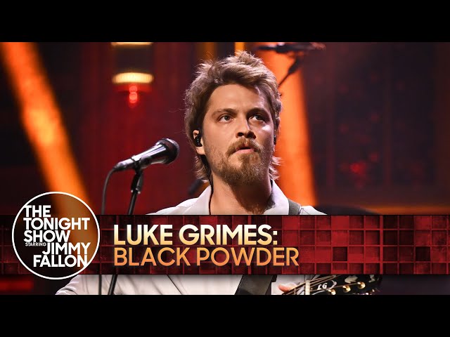 Luke Grimes: Black Powder | The Tonight Show Starring Jimmy Fallon