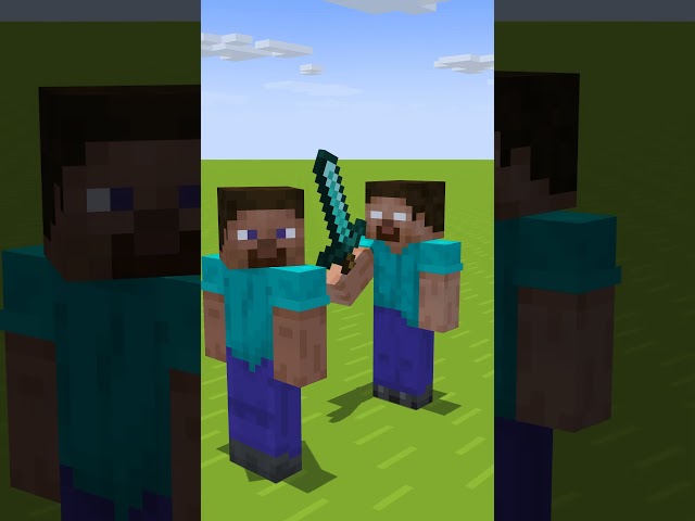 HEROBRINE vs STEVE BOSS - Minecraft Animation #shorts #minecraft #memes #monsterschool #fyp