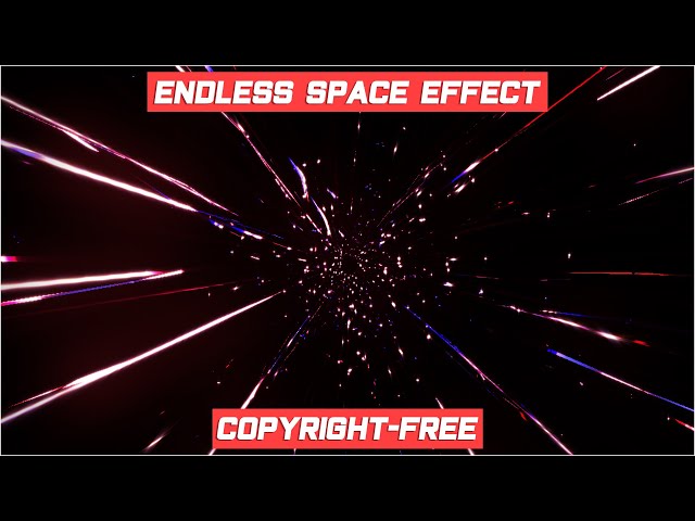 Flying through space effect | Hyperdrive space jump effect | light speed effect |Free stock footage