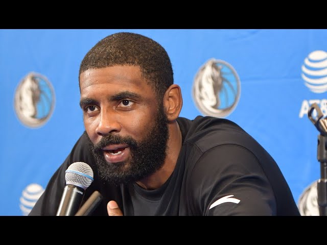 Dallas Mavericks' Kyrie Irving Interview Before NBA Finals vs Boston Celtics