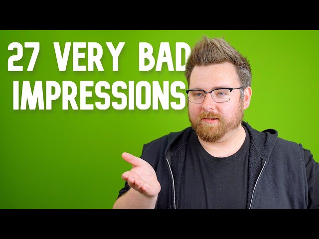 1 Man, 27 Impressions