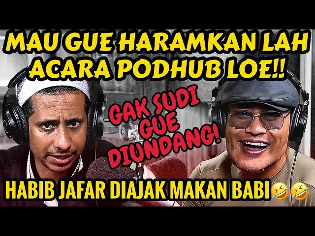 HABIB JAFAR: LOE LOG OUT AJA LAH OM‼️KEZEL GUE..🤣 - Deddy Corbuzier Podcast -login