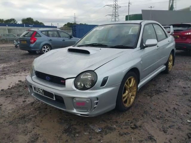 Subaru Impreza WRX STI Damaged