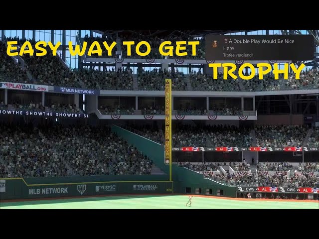 MLB The Show 24 easy way to get ' a double play would be nice here'