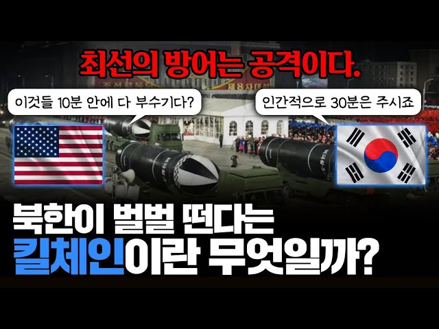 What is the Kill Chain that can eliminate North Korean nuclear missiles in 30 minutes?