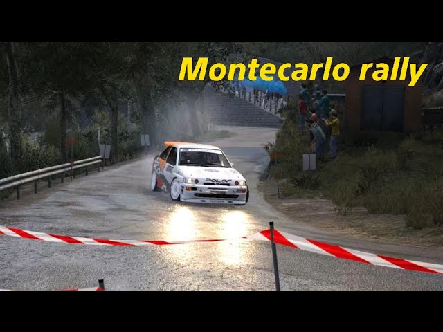 Escort cossworth gp.A rally Montecarlo