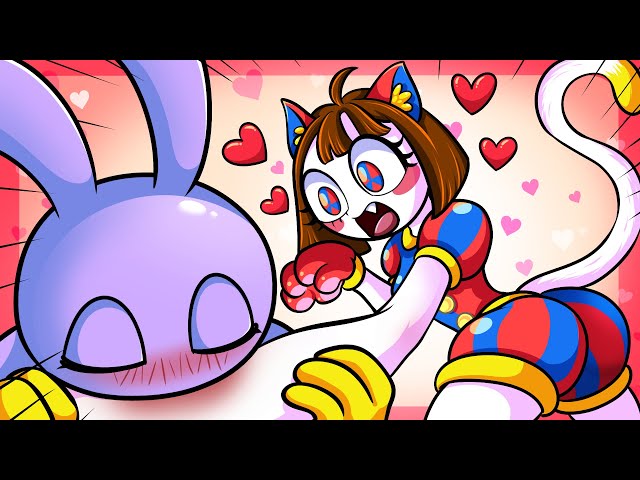 JAX Sucking POMNI's Blood?! ❤ THE AMAZING DIGITAL CIRCUS ANIMATION-LOVE EPISODE 2-