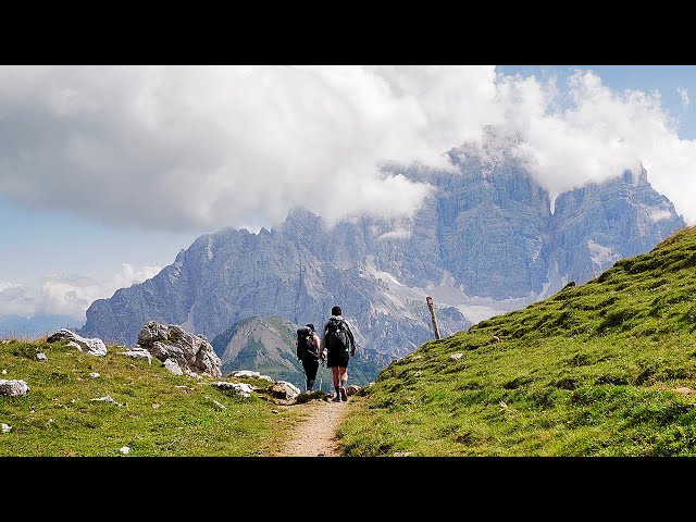 Hiking 90 miles on the Alta Via 1 Dolomites Italy