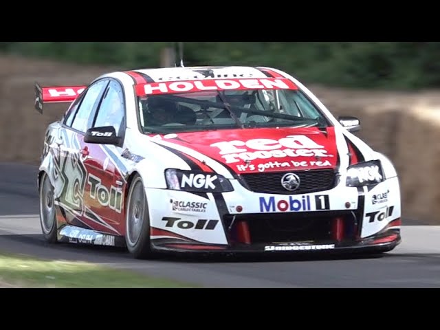 Holden Commodore V8 SUPERCARS Australia ex Tander | Loud V8 Sound at Festival of Speed!