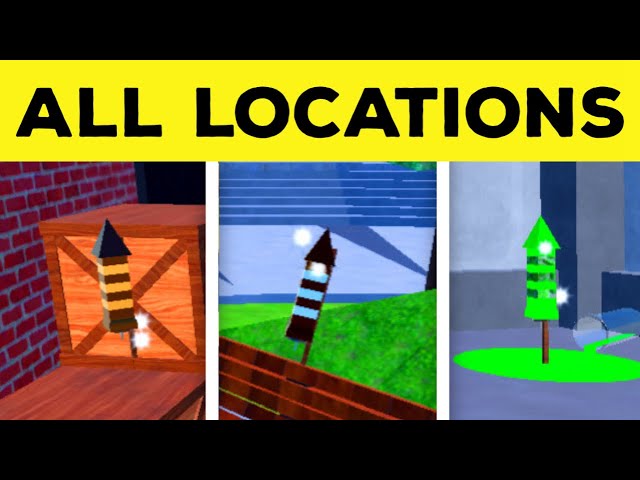 How To FIND ALL 30 FIREWORK LOCATIONS In Roblox Toilet Tower Defense! NEW YEARS EVENT!