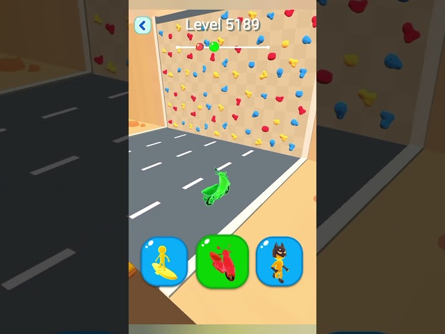 Shape Shifting 2 GAMEPLAY Level No -5189 Walkthrough - New Update Car Racing #Shorts #ShapeShifting