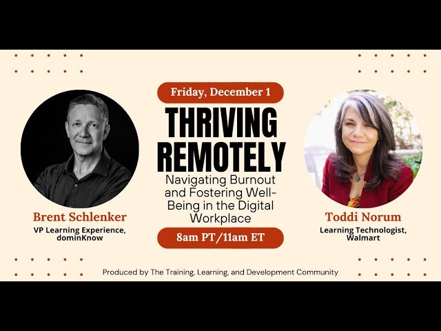 Navigating Burnout & Fostering Well-Being in the Digital Workplace w/ Brent Schlenker & Toddi Norum