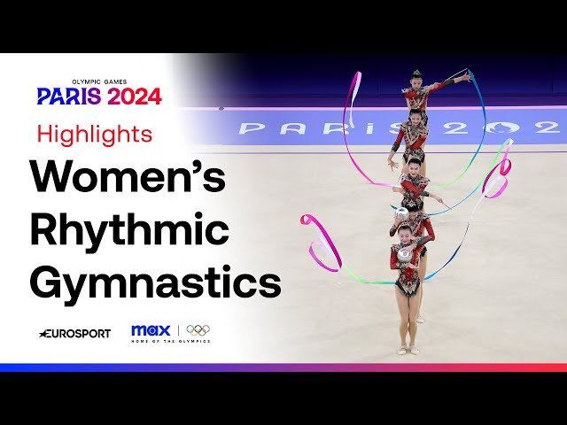 China's STUNNING Routines in The Women's Rhythmic Group All-Around 🥇🇨🇳 | #Paris2024 #Olympics