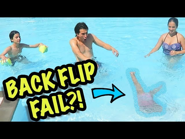 SCARIEST POOL TRICK!!