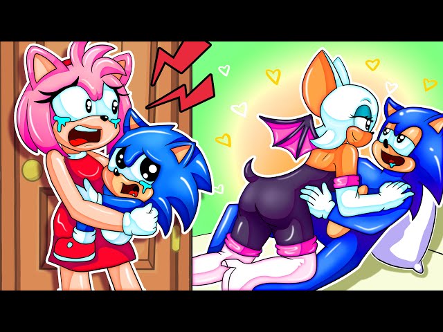 What Really Happened? - Sonic Fall in Love Rouge - Sonic The Hedgehog 3 Animation