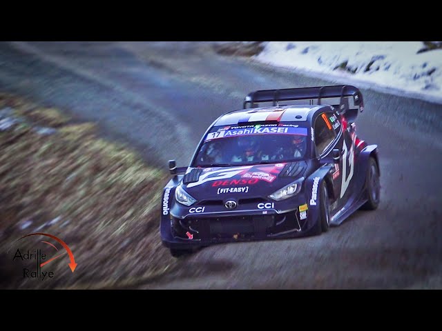 WRC RALLYE MONTE CARLO 2024 - CRASH & SUPER SPECTATORS