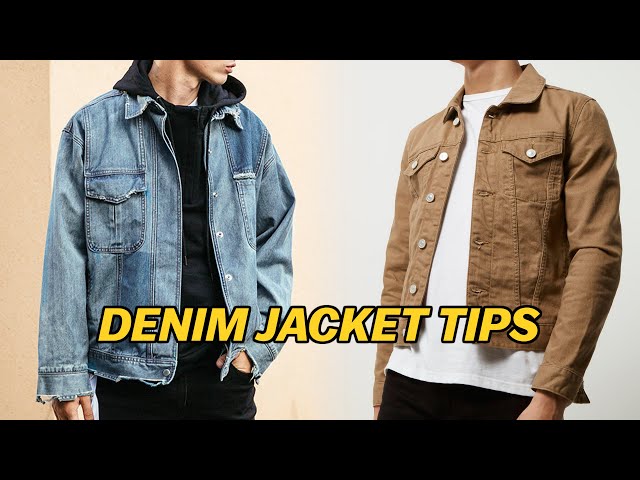 How To | Wear Denim Jackets (Streetwear & Casual)