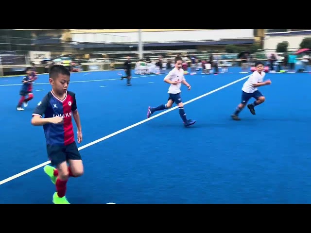 HKFC1 (white) VS (blue) ASA 2:0 - HKFC Junior Soccer 7s Champ U9