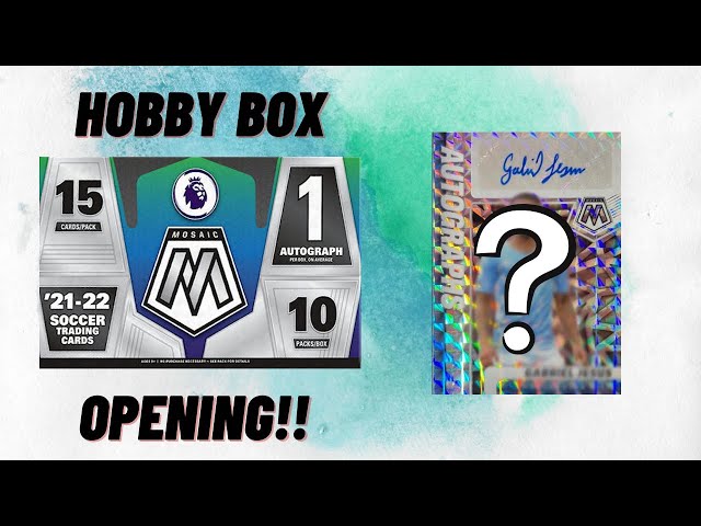 Title winner hit! Panini Mosiac Premier League hobby box opening!