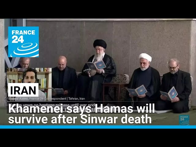 Iran's Khamenei says Hamas will survive after Sinwar death • FRANCE 24 English