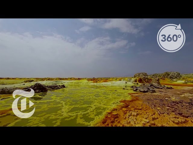 The Land of Salt and Fire | 360 VR Video | The New York Times