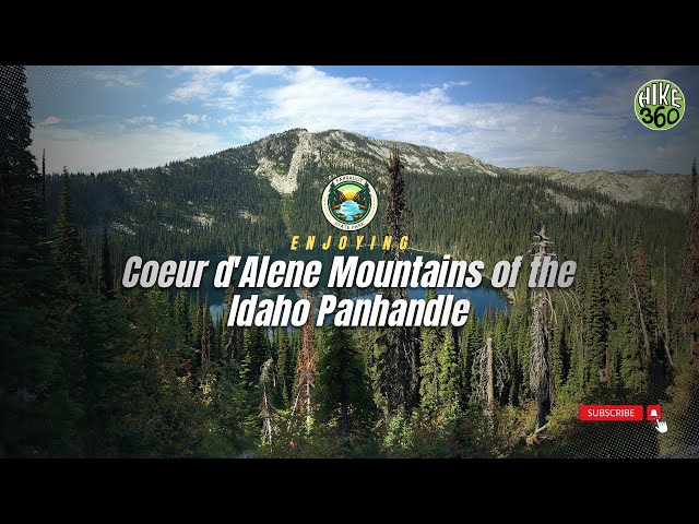 Enjoying Farragut State Park, Coeur d'Alene Mountains of the Idaho Panhandle (Hike 360° VR Video)