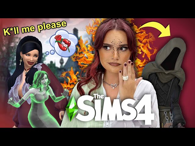 The Sims made a DEATH PACK???  (The Sims 4 Life & Death)