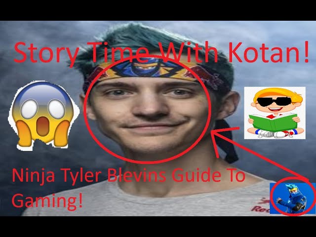 STORY TIME! Reading Ninja's Ultimate Guide To Gaming Tyler Blevins Ninja!