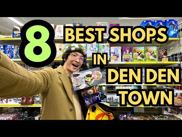 8 BEST SHOPS in DEN DEN TOWN (Nipponbashi) for Anime & Video Game Merch 日本橋 電気街 オタロード