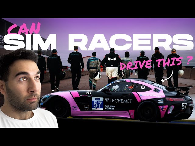 SIM RACERS DROVE OUR RACECAR AND THIS HAPPENED...