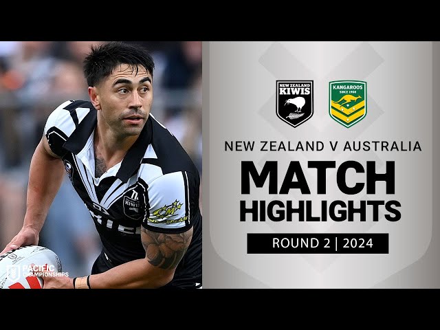 Pacific Championships 2024 | Kiwis v Kangaroos | Match Highlights