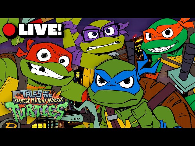 🔴 LIVE: Tales of the Teenage Mutant Turtles Best Fights & Battles MARATHON! ⚔️👊 | TMNT