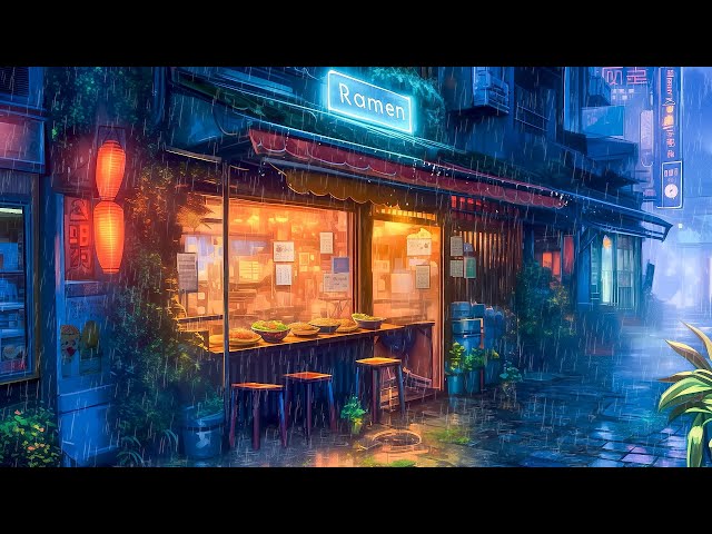 November Rainy Night ☔ Pluviophile Lofi ☔ Rainy Lofi Songs To Listen To Wait For Thanksgiving 2024