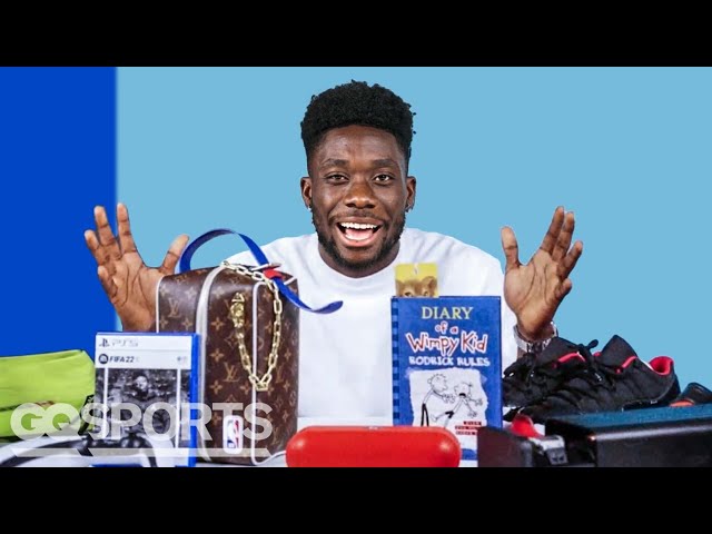 10 Things Bayern Munich's Alphonso Davies Can't Live Without | GQ Sports