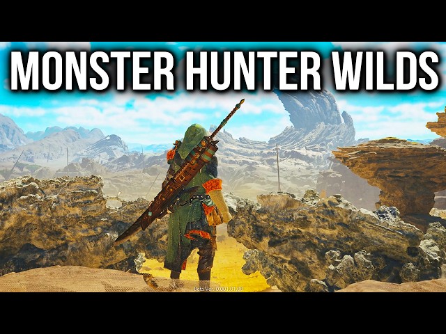 The Wonderful World Of Monster Hunter Wilds - 4K 60FPS  PC GAMEPLAY