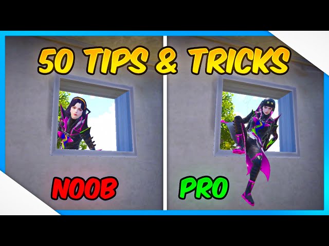 TOP 50 PRO TIPS AND TRICKS FOR PUBG MOBILE/BGMI | PUBG MOBILE TIPS AND TRICKS