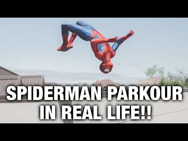 Amazing Spiderman Parkour In Real Life !!!