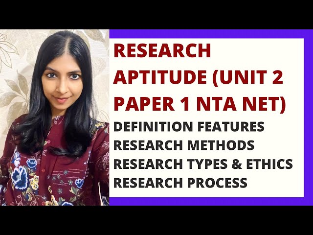 Research Aptitude Paper 1 UGC NTA NET Summary | Types & Methods of Research | Research Process