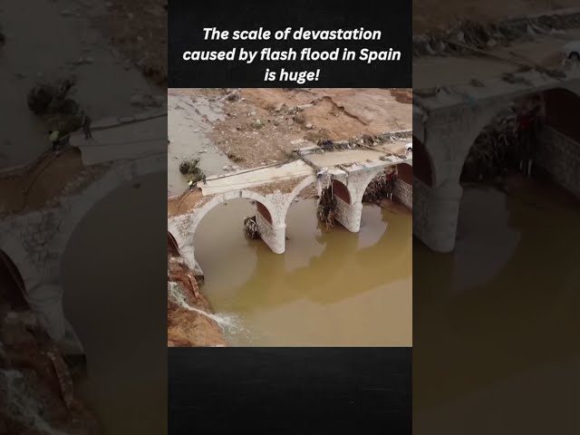 The scale of devastation in Spain