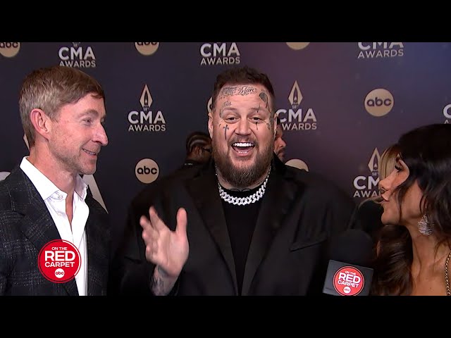 Jelly Roll reveals how country music has healed him at the 2024 CMA Awards