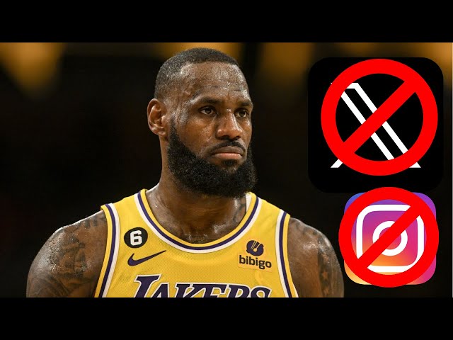 LEBRON JAMES QUITTING SOCIAL MEDIA