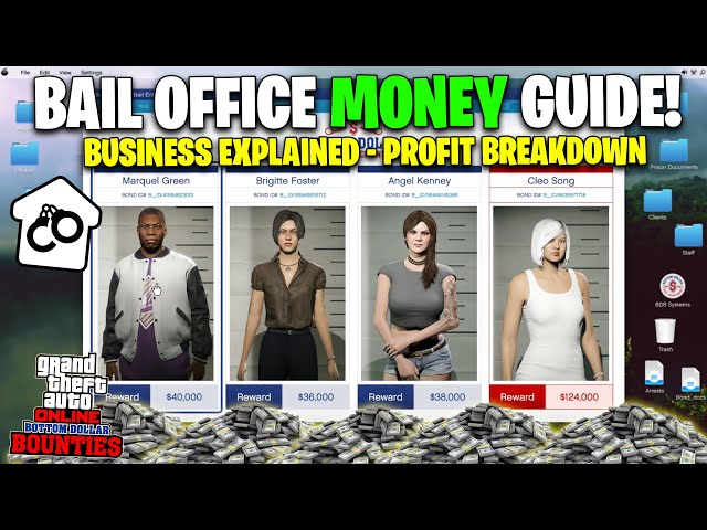 GTA Online BAIL OFFICE Money Guide | Complete Bounty Hunting Business Guide To Make MILLIONS