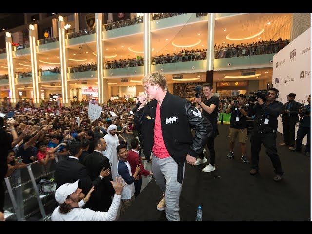 360° VIDEO: LOGAN PAUL AT DUBAI MALL!