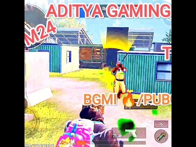 M24 VS M24 PUBG MOBILE BGMI 🔥 PUBG TDM MATCH BGMI LIVE STREAM