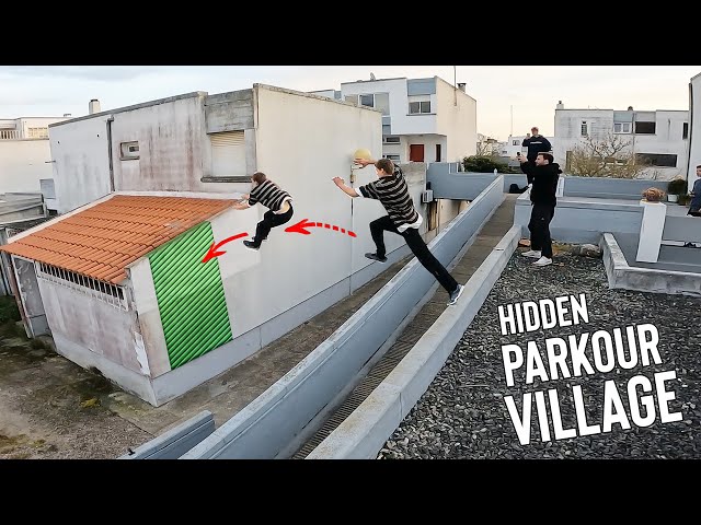 TRAINING WITH STORROR IN PORTUGALS PARKOUR VILLAGE | Parkour Vlog Ep.10 [SANTO ANDRE]