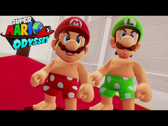 Super Mario Odyssey Movie - Full Game 2-Player Walkthrough (4K HD)